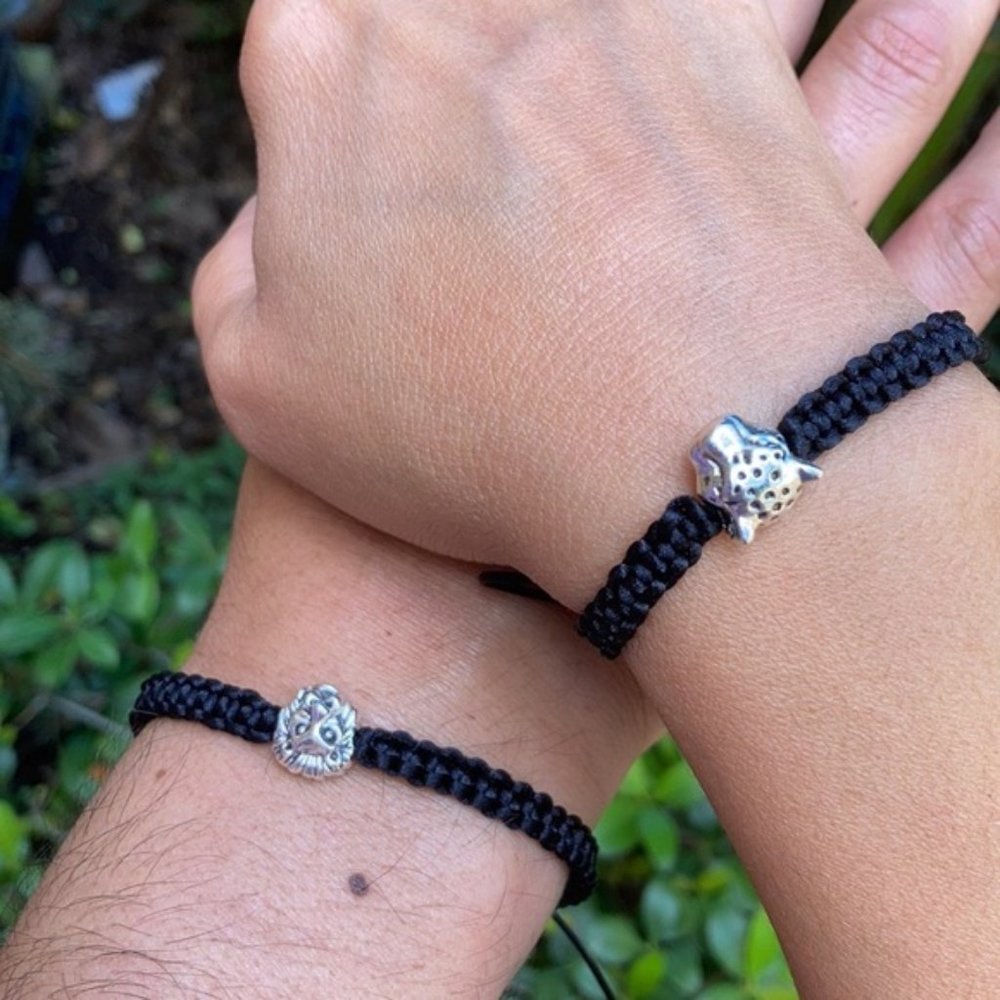 Couples braided Lion & Lioness set